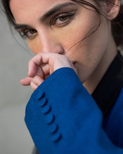 Load image into Gallery viewer, Lush Indigo Abaya