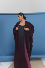 Load image into Gallery viewer, Fading Purple Bisht Abaya

