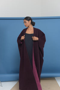 Fading Purple Bisht Abaya