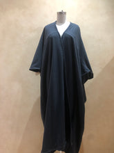 Load image into Gallery viewer, Fading Dark Grey Bisht Abaya
