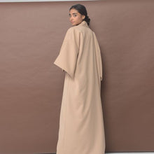 Load image into Gallery viewer, Fading Hyacinth Beige Abaya
