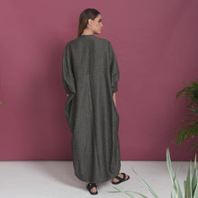 Load image into Gallery viewer, Topsy Turvy chaos Bisht Abaya
