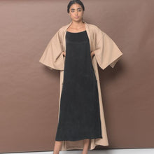 Load image into Gallery viewer, Fading Hyacinth Beige Abaya
